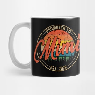 Promoted to Mimi Est 2020 Mothers Day Gift Mug